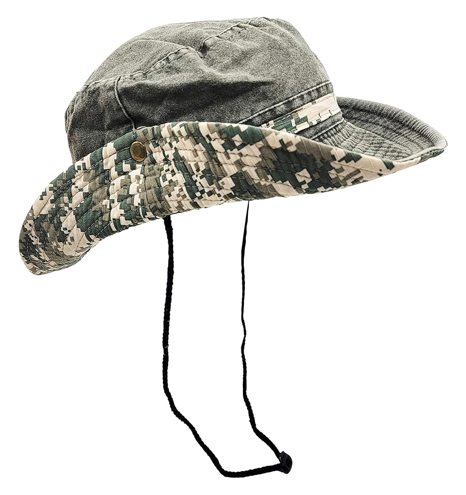 Outdoor Boonie Sun Hat for Hiking, Camping, Fishing